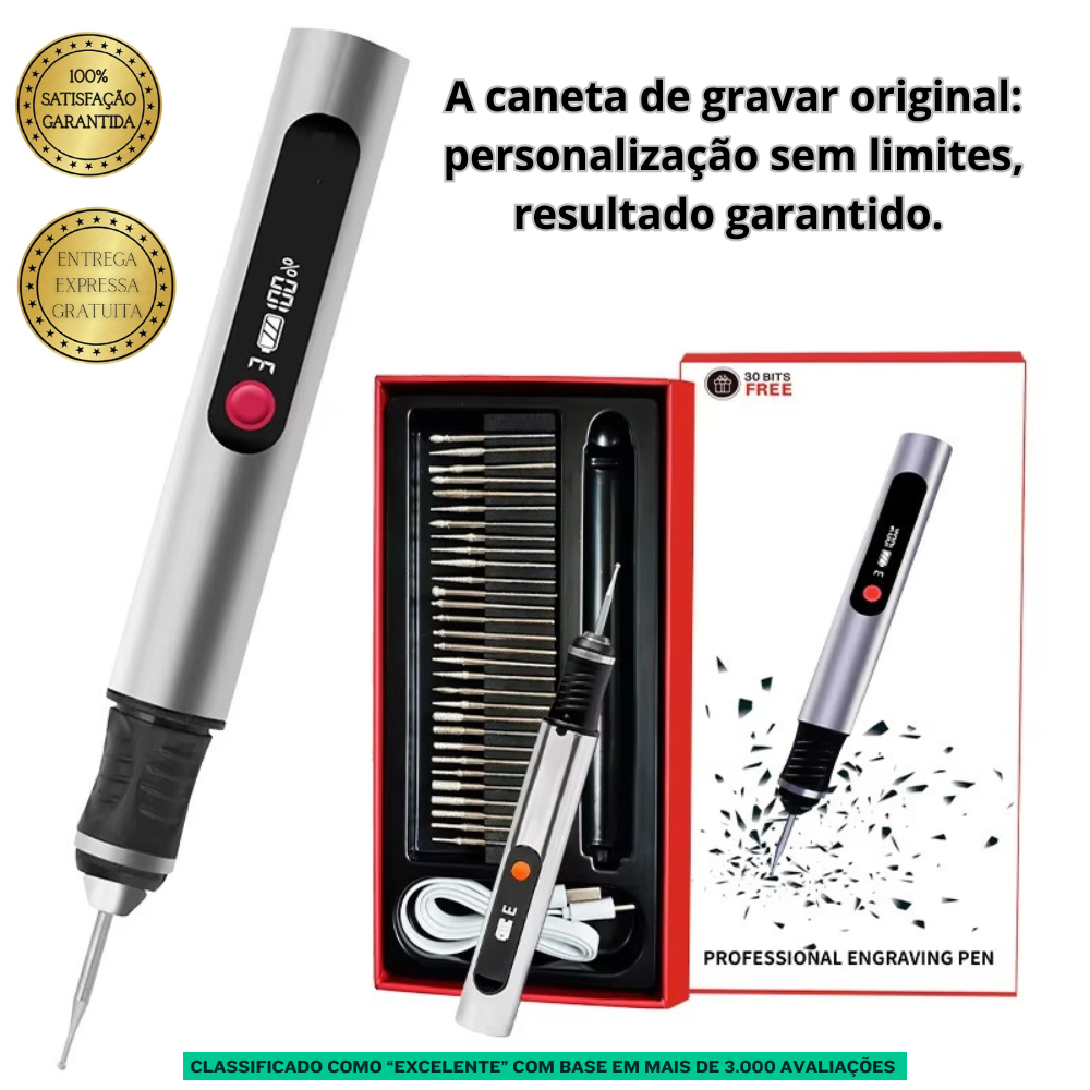 Caneta de Gravação para Personalizar
