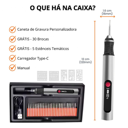 Caneta de Gravação para Personalizar
